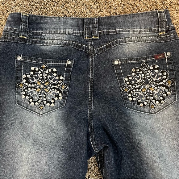 Angels Y2K Embellished Jeans Sz 10 - Picture 12 of 12